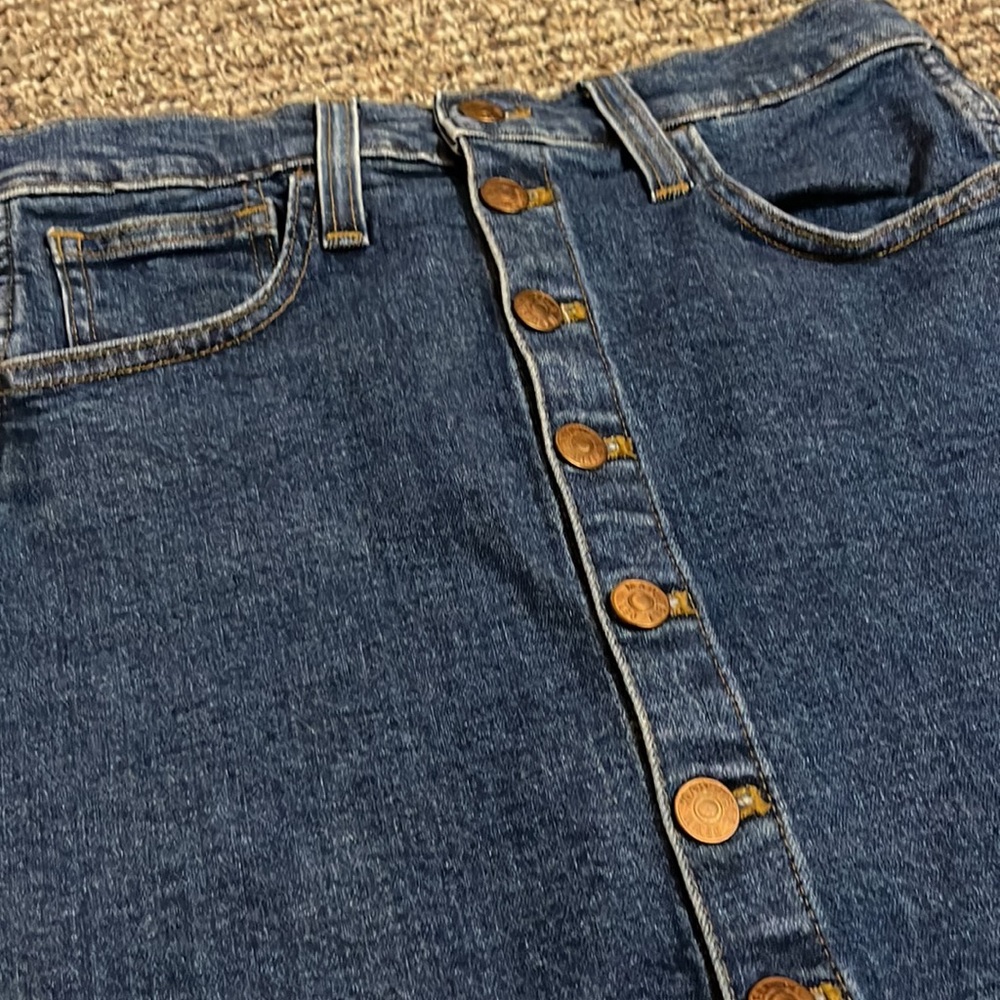 Madewell button up jeans skirt - Picture 5 of 11
